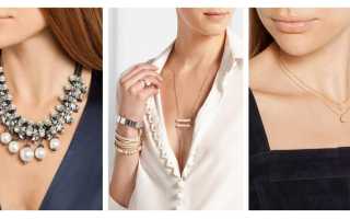 Как выбрать колье: определяем размер и длину для идеального образа