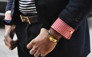 Важный аксессуар: как выбрать мужской ремень для стильного образа