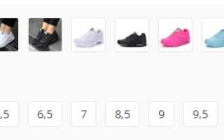 Размер обуви США на «Алиэкспресс»: полезная информация