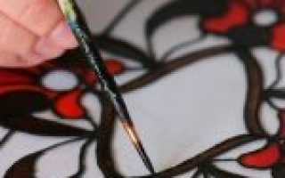 Роспись акриловыми красками по стеклу: мастер класс для начинающих и техника выполнения в видео