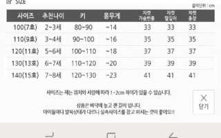 Корейские размеры одежды: Полное руководство по подбору одежды и переводу корейских размеров на русские для удобства