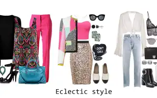 Стиль эклектика в одежде: сочетание различных направлений