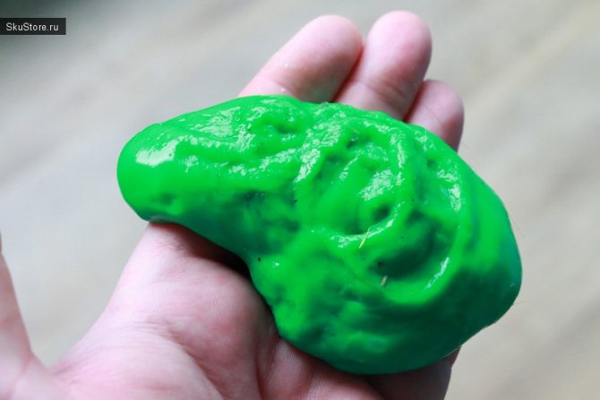 Лизун с грязью