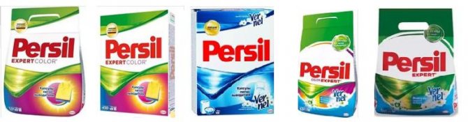 Состав порошка Persil
