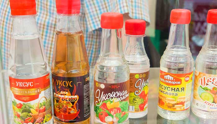 Уксус для меха