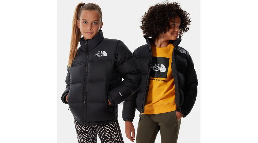 Дети в одежде The Noth Face