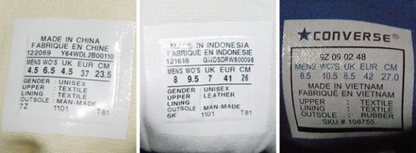 где производят оригинальные конверсы где производят оригинальные конверсы