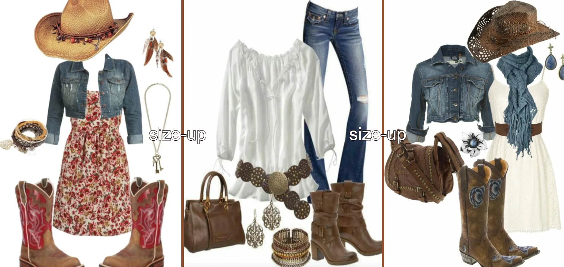 одежда в стиле кантри