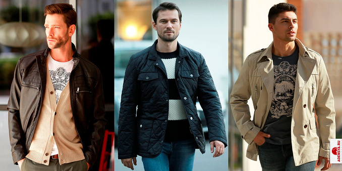 определить размер мужской куртки