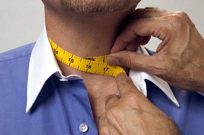 Как измерить обхват шеи Как измерить обхват шеи