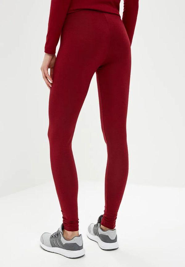 бордовые лосины