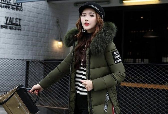 Как украсить черную зимнюю куртку