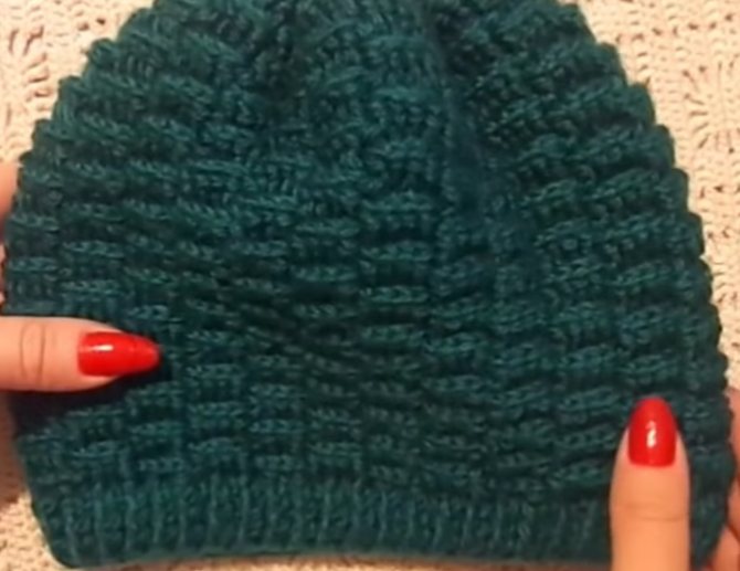 Шапочка крючком
