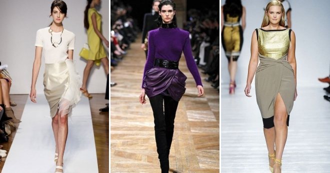 Юбка-тюльпан – самый женственный фасон для утонченных модниц